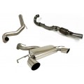 Piper exhaust Vauxhall Corsa D - Turbo VXR Nurburgring turbo-back system with de-cat & 2 silencer